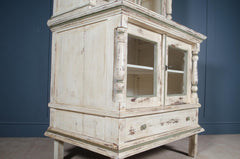 Freestanding painted cupboard cabinet suitable as a drinks cabinet
