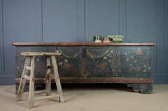 19th Century Hungarian hand painted chest