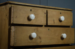 Victorian pine drawers