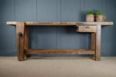 farmhouse reclaimed table