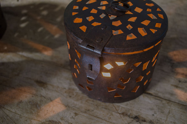 garden tealight holder lantern