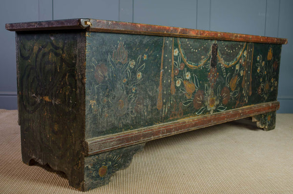 19th Century Hungarian hand painted chest