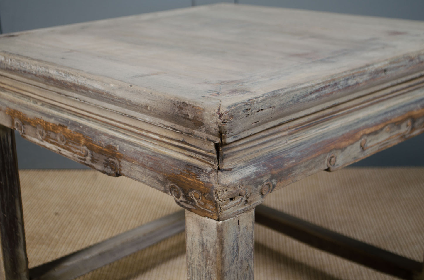 Chinese Qing Elm Stools side table