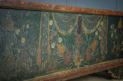 19th Century Hungarian hand painted chest
