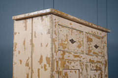 chippy painted cupboard