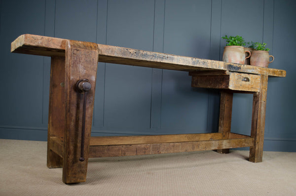 antique french rustic table