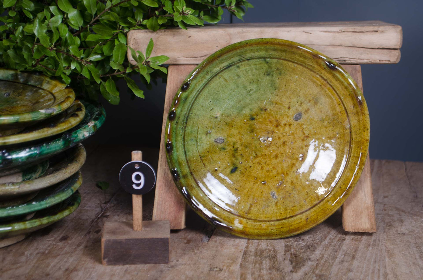 Tamegroute pottery plates