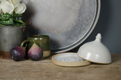 Relish stoneware butterdish