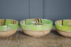 Romanian marble glazed bowls