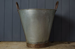 galvanised bucket vintage