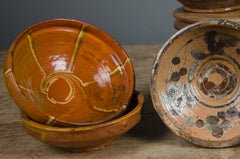 Rustic terracotta bowl