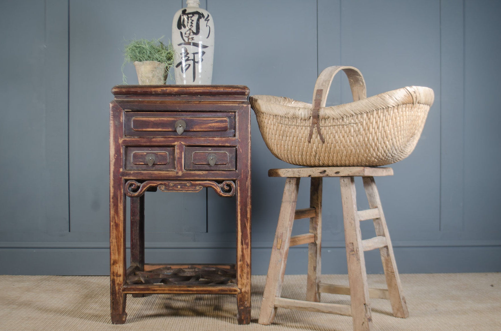
Chinese 19th Century bedside table
