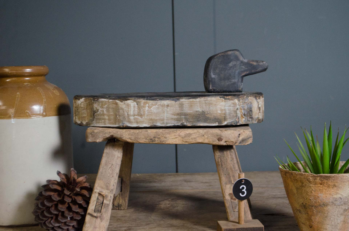 Handmade Wooden Normandy Duck Decoy