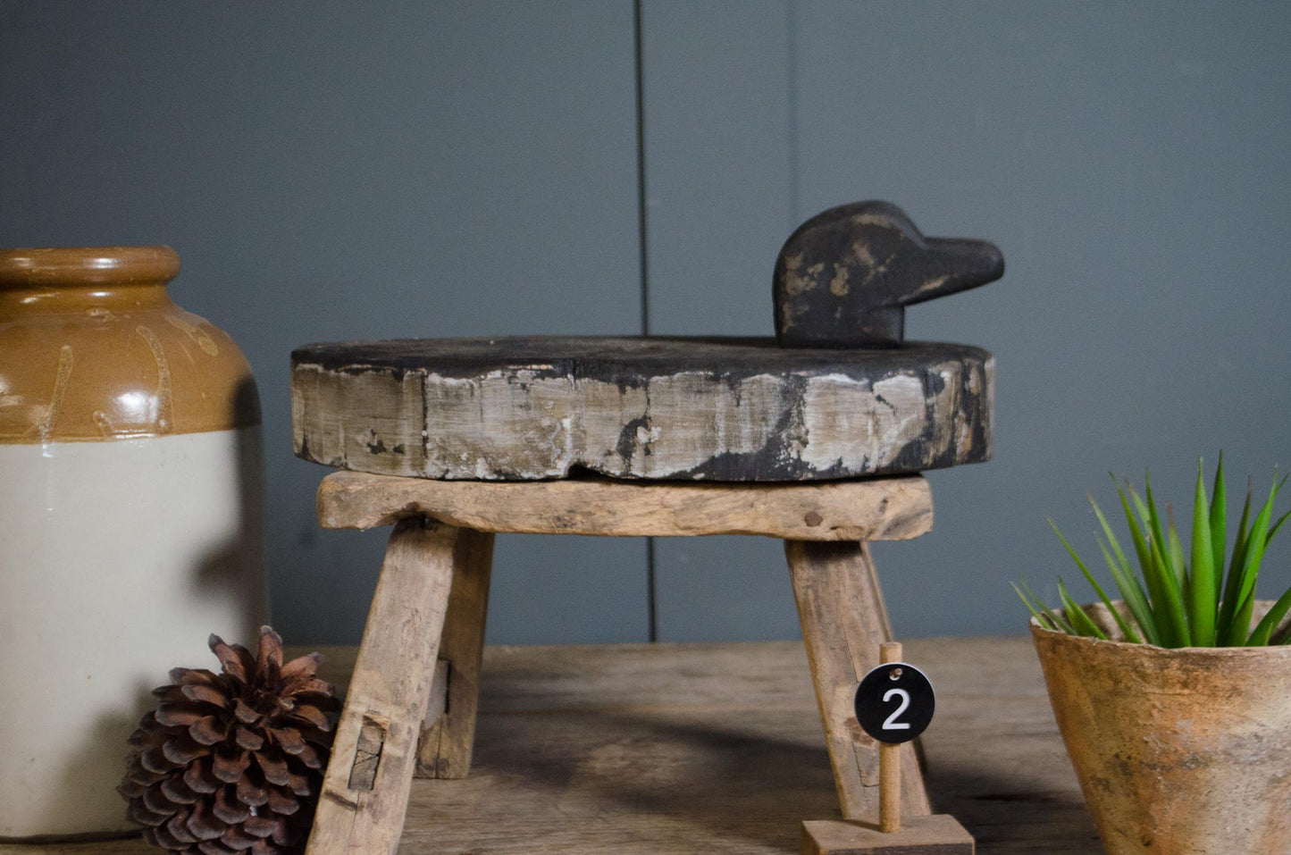 Handmade Wooden Normandy Duck Decoy