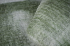 Lambs tail wool mix blanket