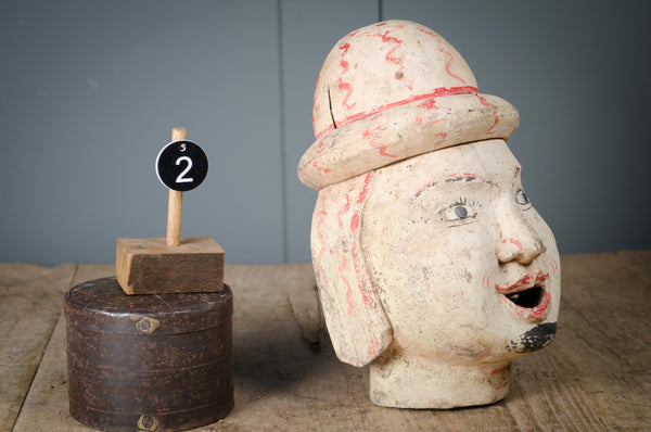 Finest Burmese puppet head sculptures - Various prices