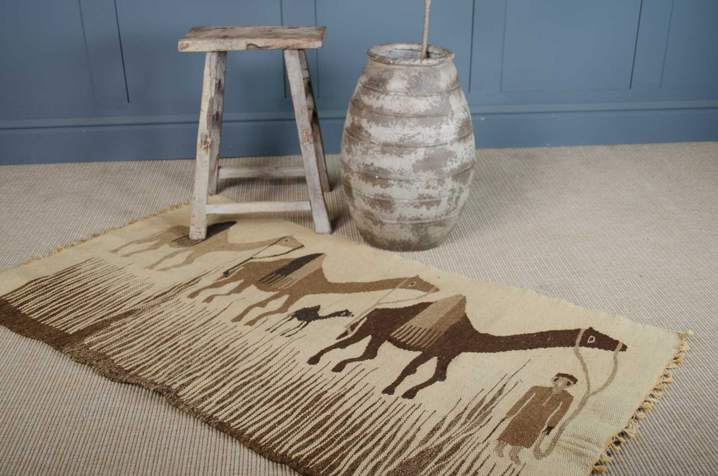 Vintage Turkish tapestry rugs - Camels