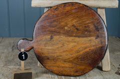 antique indian chapati board
