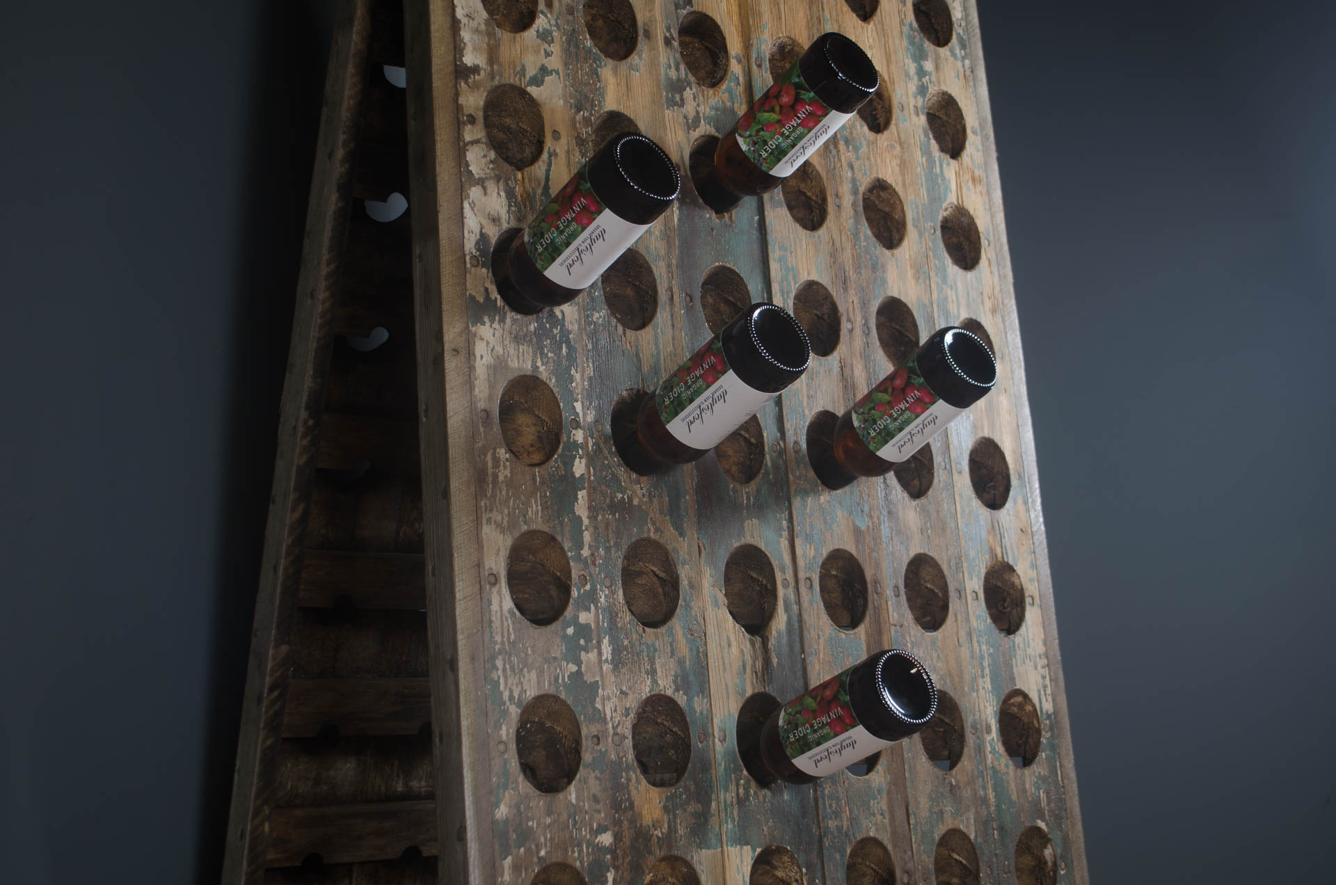 Antique Chateau Wine Riddler, French, Oak, 120 Bottle, Champagne Rack, Victorian