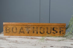 Vintage hand painted signs