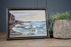 Framed Coastal Watercolour