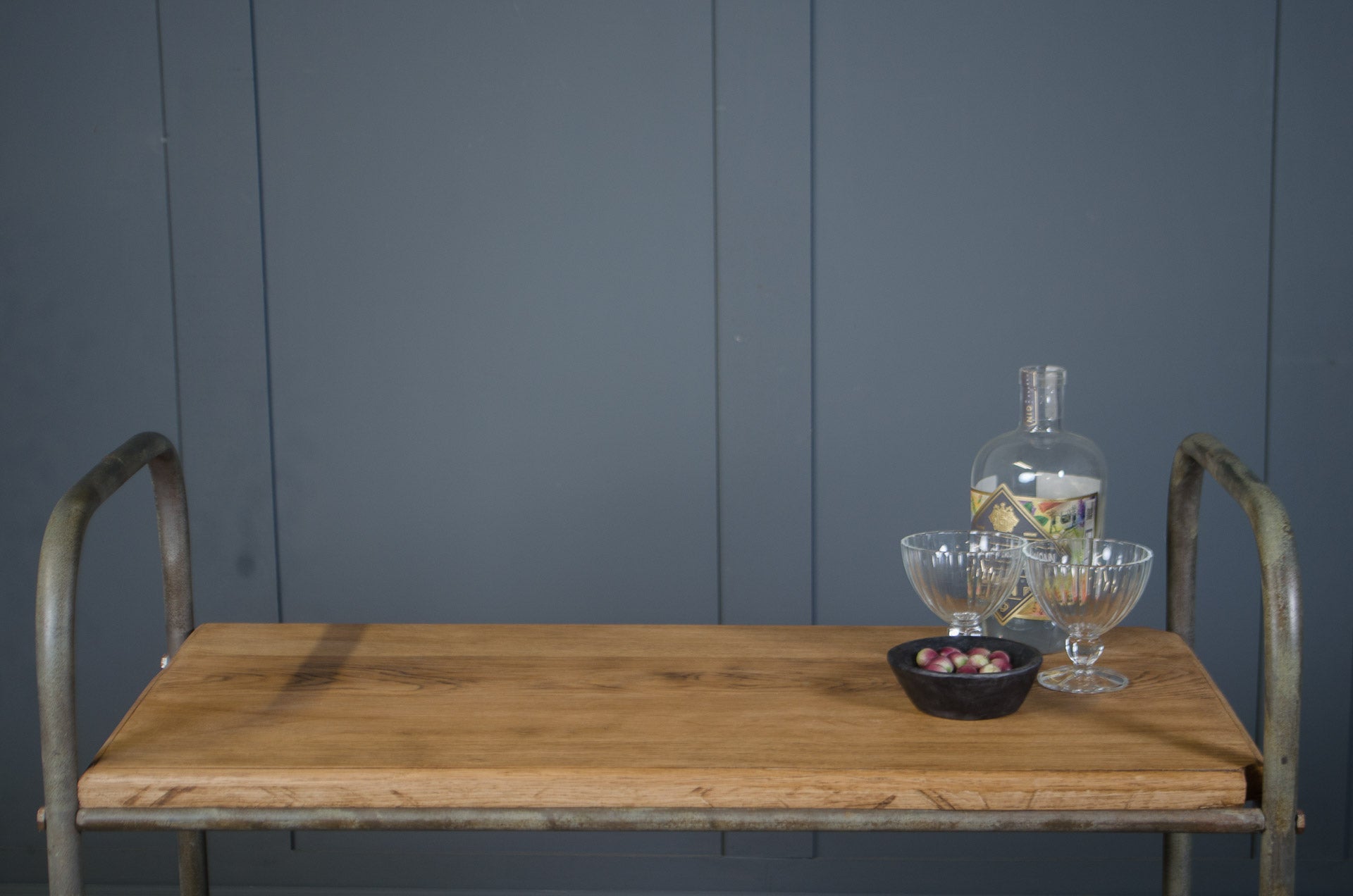 Vintage drinks trolley