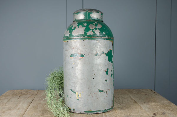 antique tea caddy