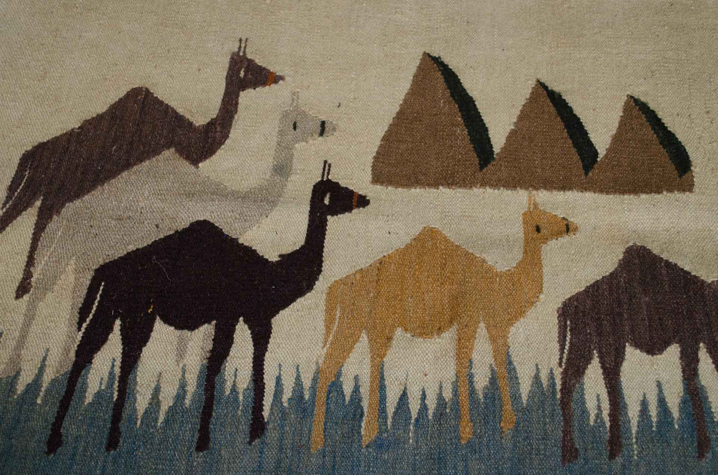 turkish camel rug antique