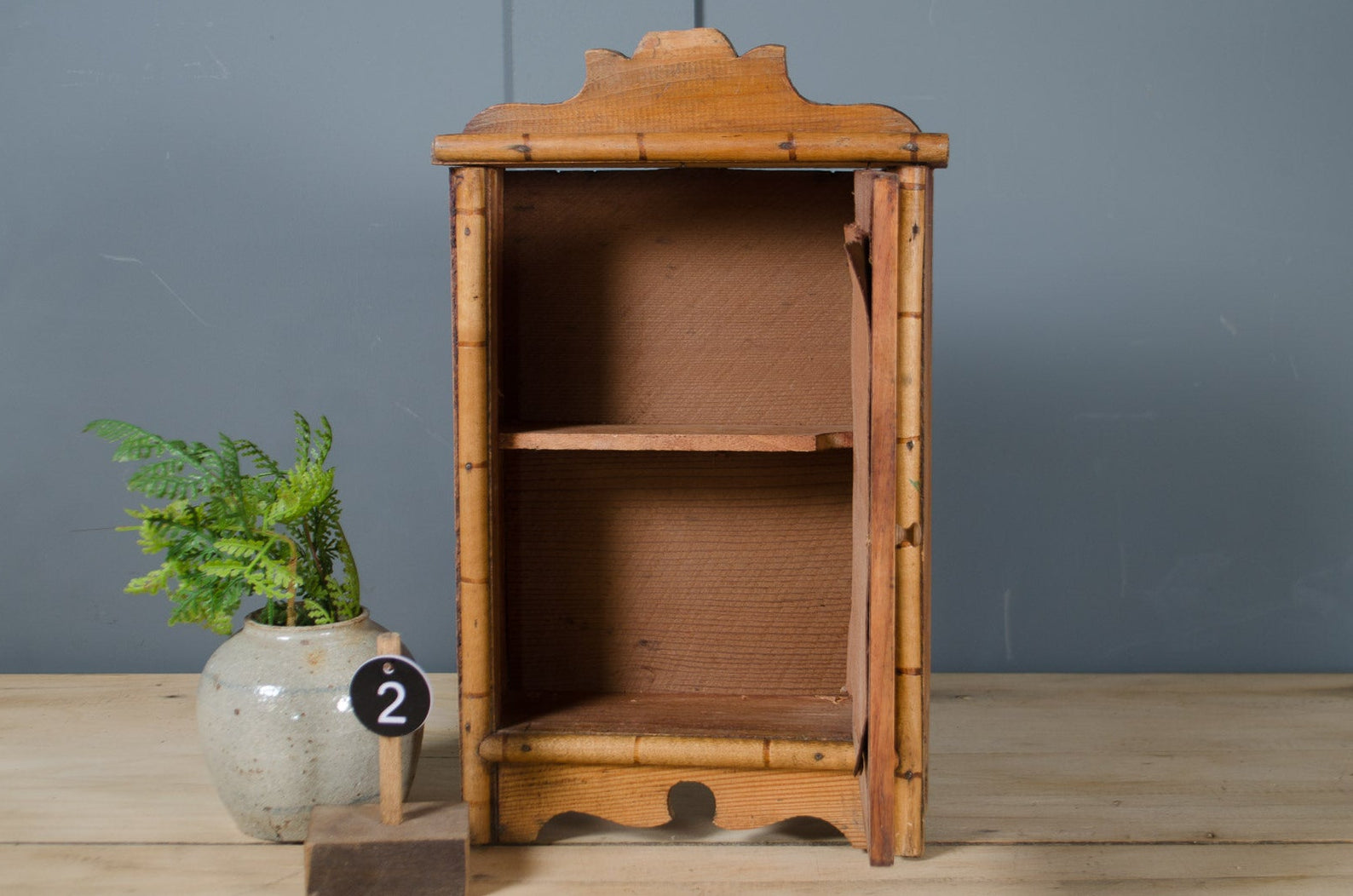 
Antique french mini armoire cabinets