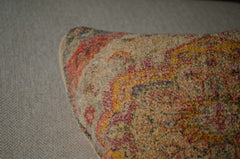 antique faded carpet cushion