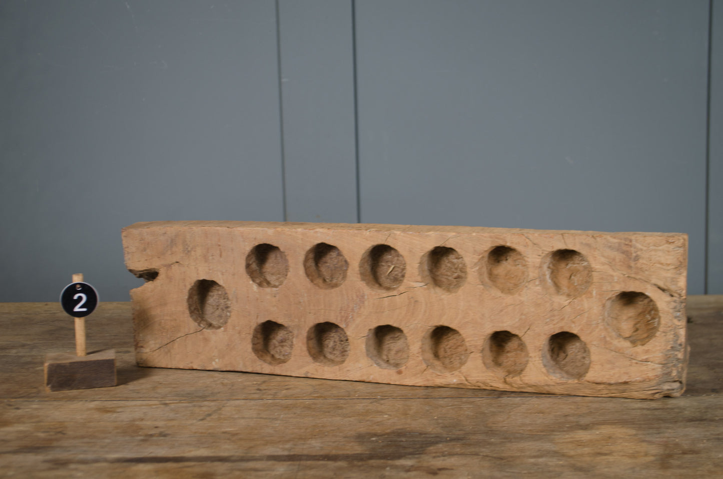 Reclaimed Indian Mancala Board Tray