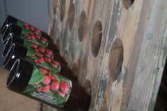 antique wine riddler rack