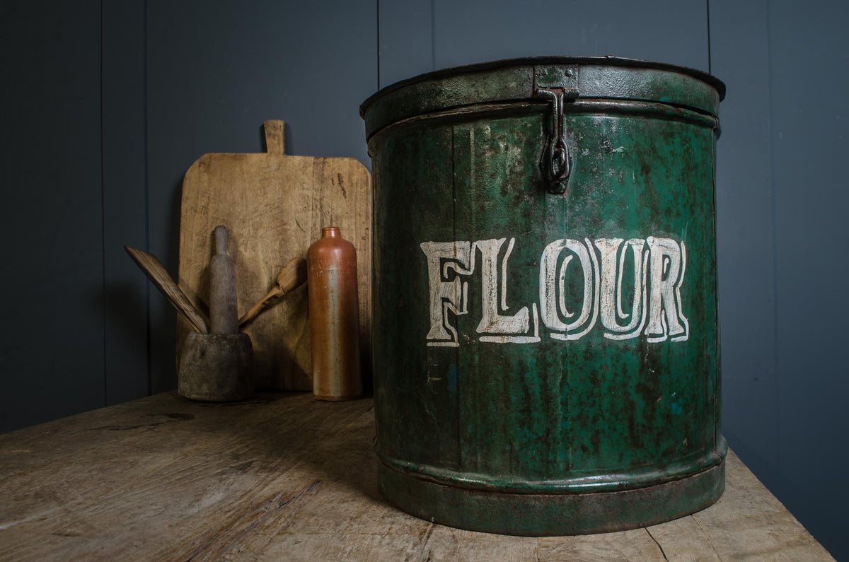 Decorative metal storage containers for plants and homewares