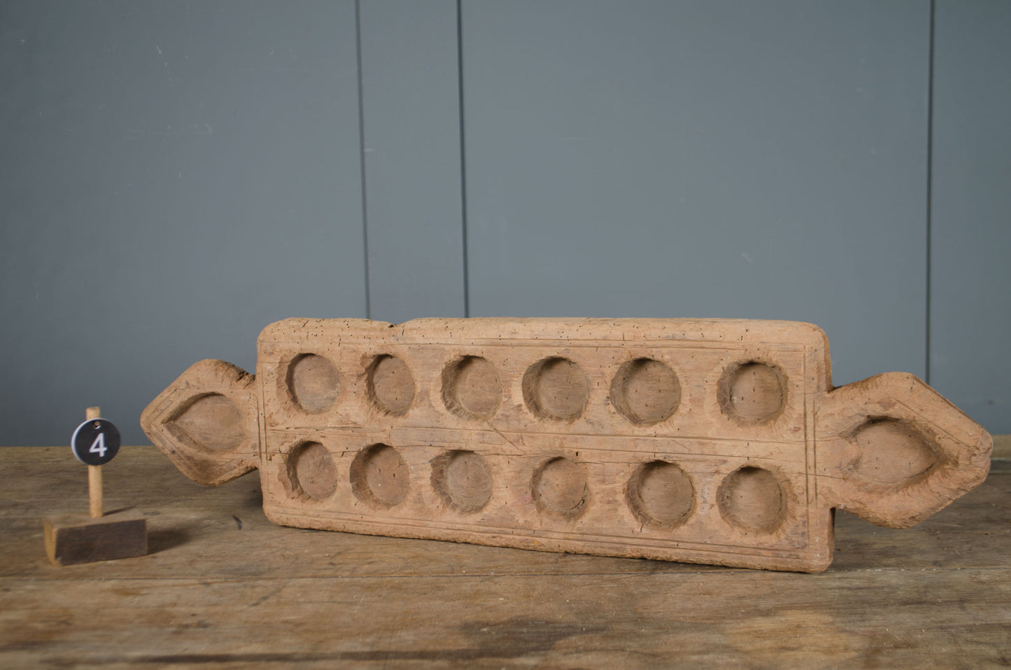 Reclaimed Indian Mancala Board Tray
