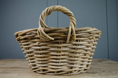 wicker tray basket