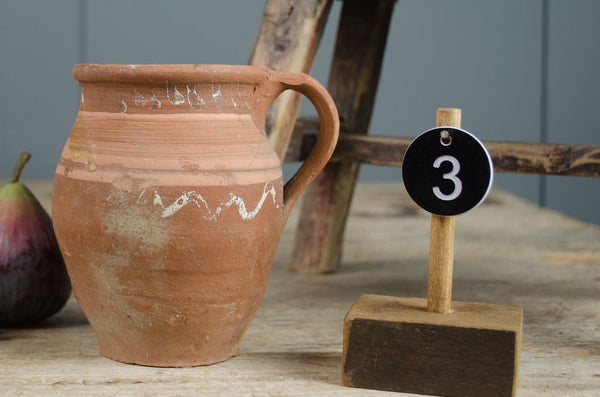 Rustic terracotta vase