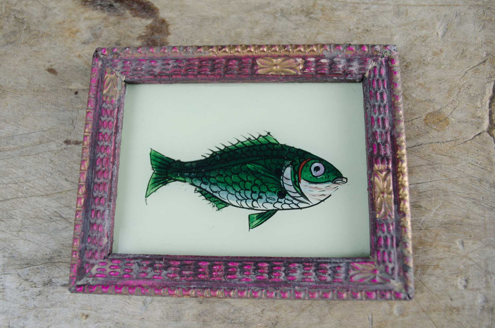 Small - Indian glass art