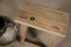 Reclaimed wood side tables