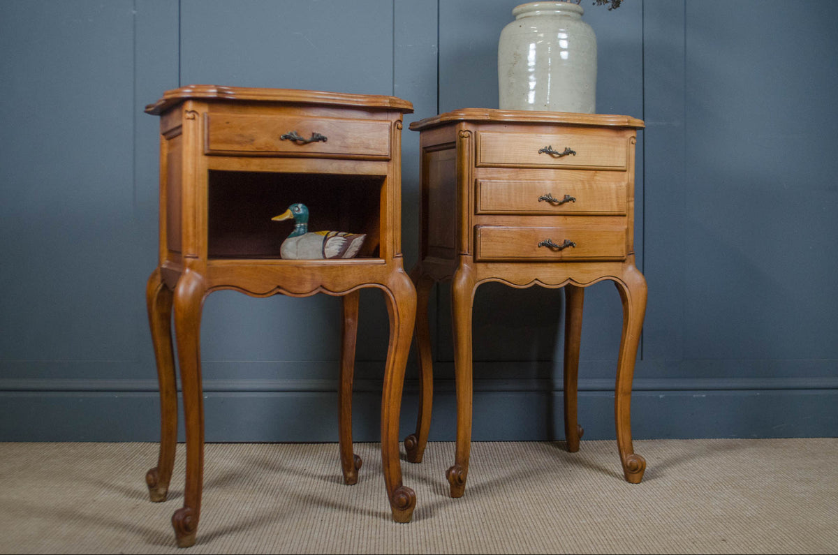 
Pair of French Bedside Tables