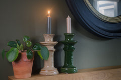 Ceramic candlesticks
