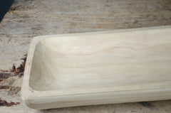 Reclaimed wood tray bowl