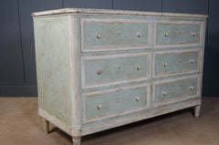 Regency French double chest of drawers