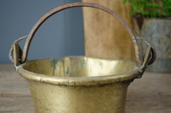 french brass antique confectioners pan