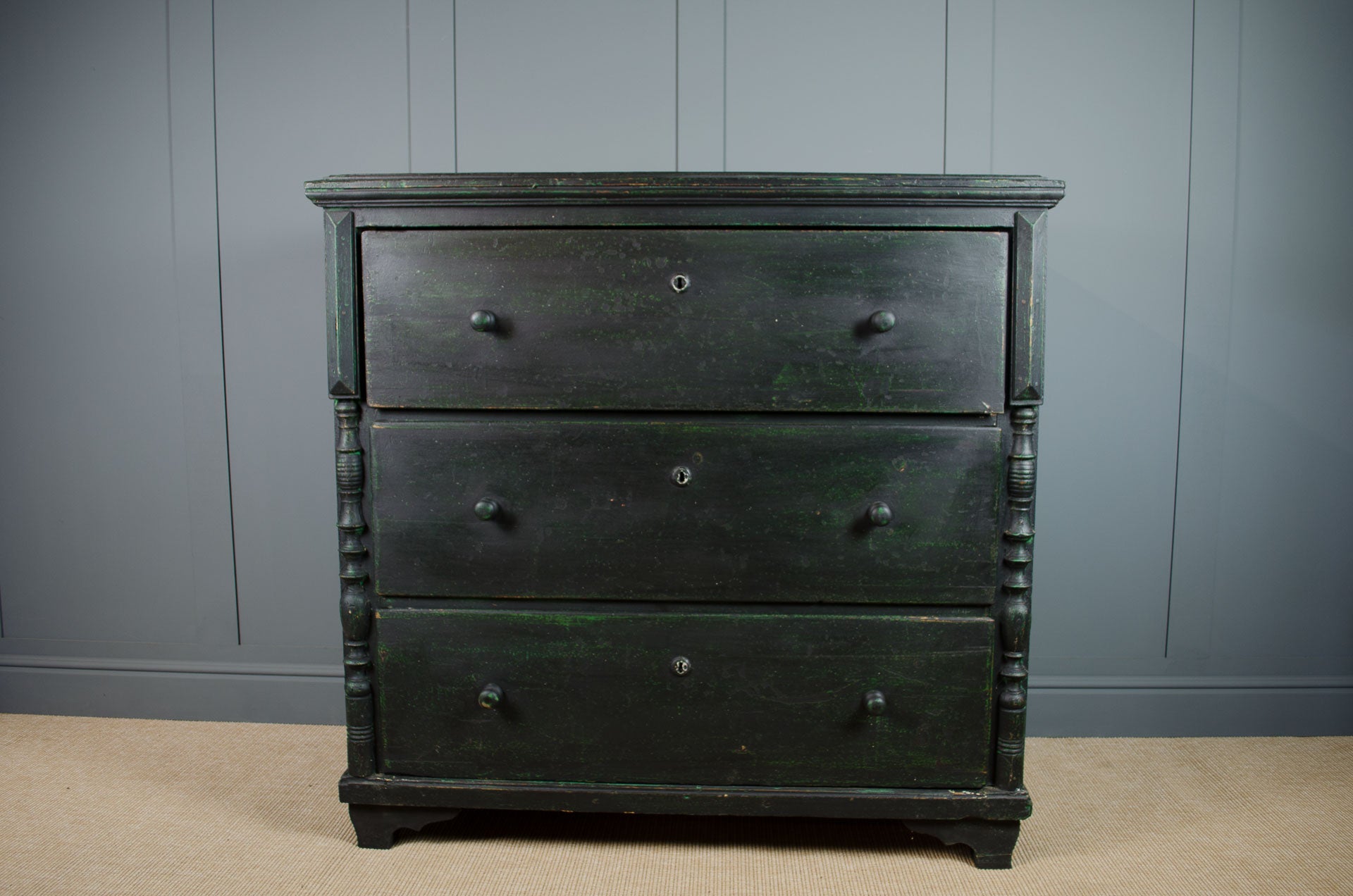 European chest of drawers