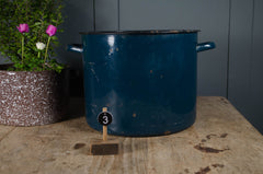 Medium - Vintage Double Handled Enamel Buckets