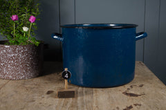 Medium - Vintage Double Handled Enamel Buckets