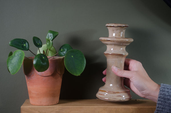 Ceramic candlesticks