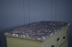 French marble topped drawers