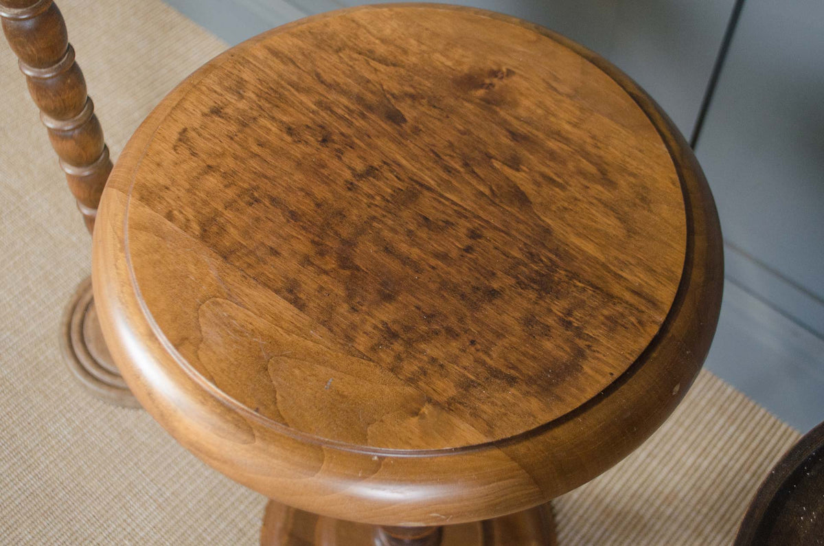 
Bobbin turned side wine tables