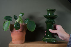 Ceramic candlesticks